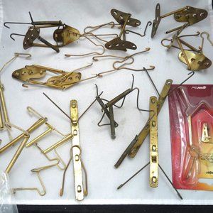 Plate hangers hook bundle 10 various sizes wall hook display